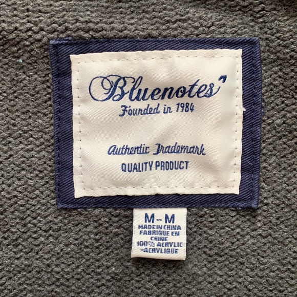 BLUENOTES Knit Zip Sweater - Picture 3 of 3